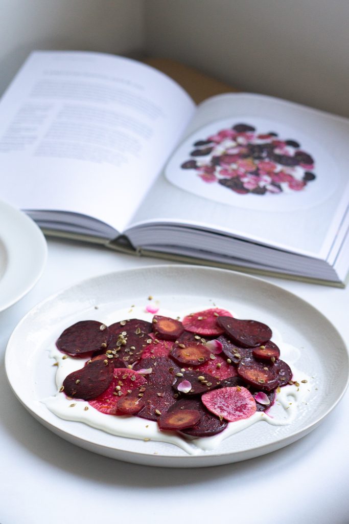 Simple Beetroot & Fermented Cream Salad 2