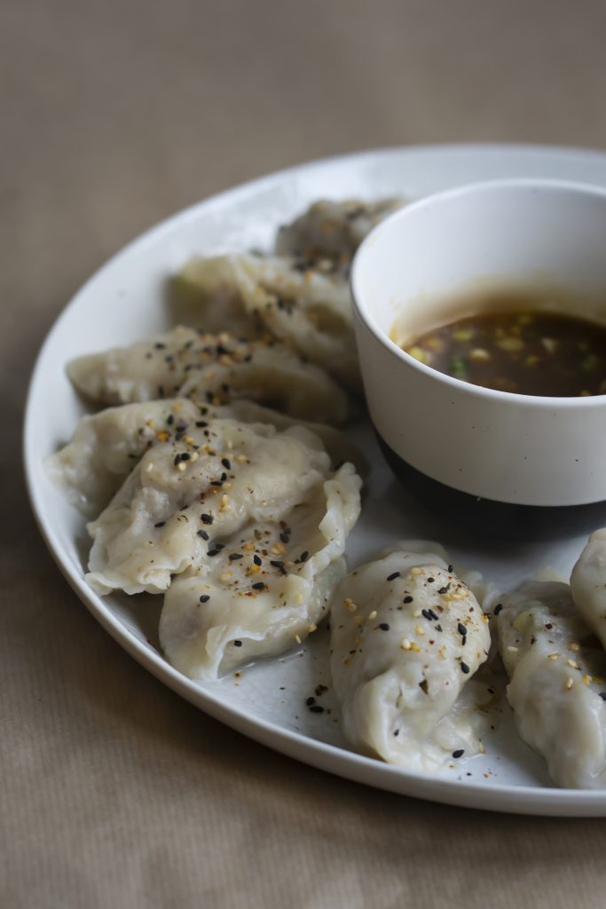 Hoisin duck dumplings