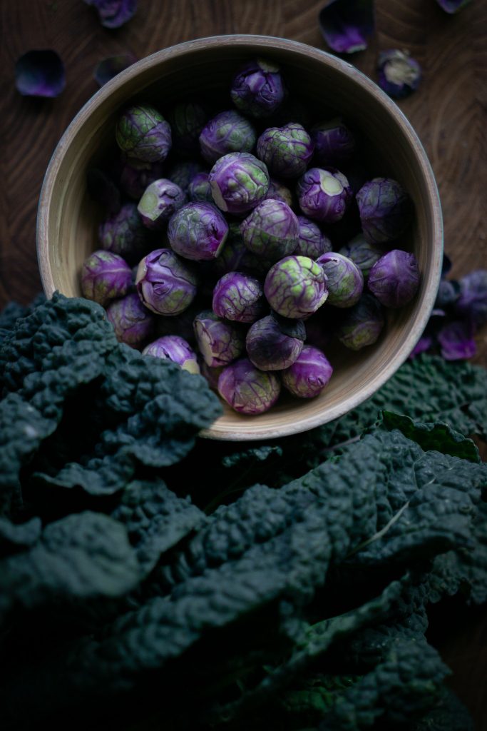 brussel sprouts and kale