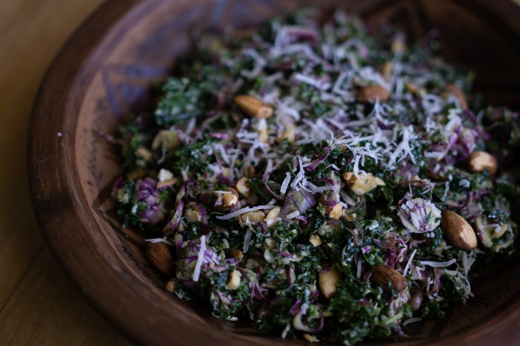 
close-up-kale-and-brussels-sprout-salad.