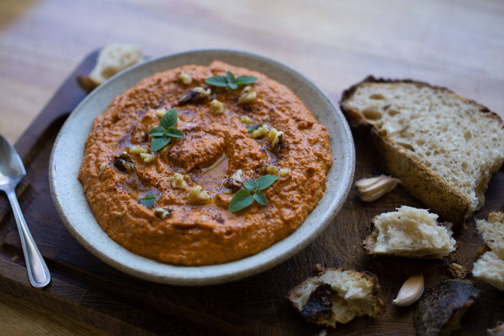 muhammara Syrian pepper dip