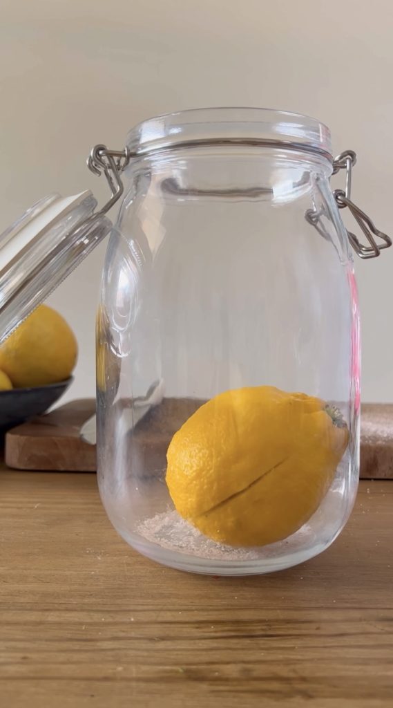 easy preserved lemons step 1